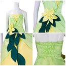 Sexy Strapless Princess Tiana Cosplay Costume Ball Gown - AwwwCos