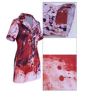 Silent Hill Dead by Daylight Nures Cosplay Costume Mask Hat Bloodstained Dress