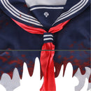 Silent Hill Shimizu Hinako Cosplay Costume Bloodstained Sailor Suit Shoes Wig