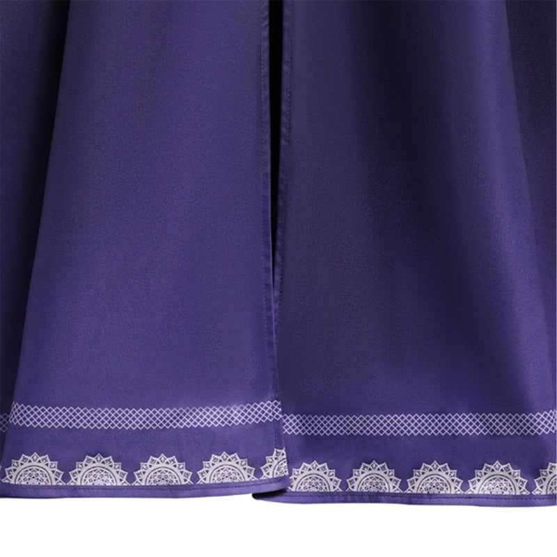 Silent Witch Chinmoku no Majo no Kakushigoto Monica Cosplay Costume Purple Dress - AwwwCos