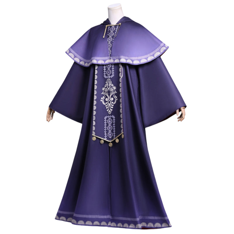 Silent Witch Chinmoku no Majo no Kakushigoto Monica Cosplay Costume Purple Dress - AwwwCos