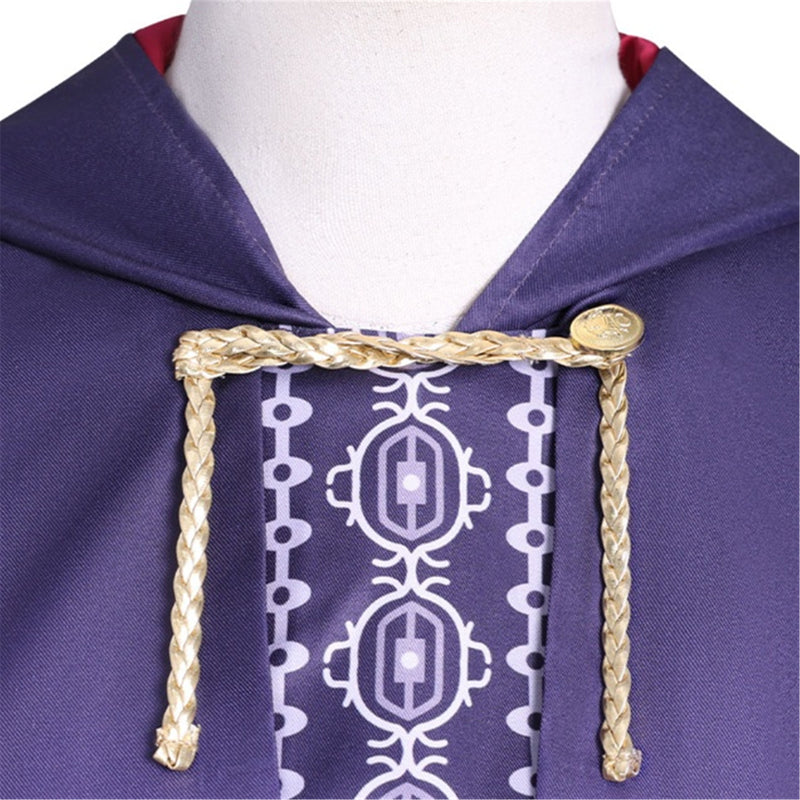 Silent Witch Chinmoku no Majo no Kakushigoto Monica Cosplay Costume Purple Dress - AwwwCos
