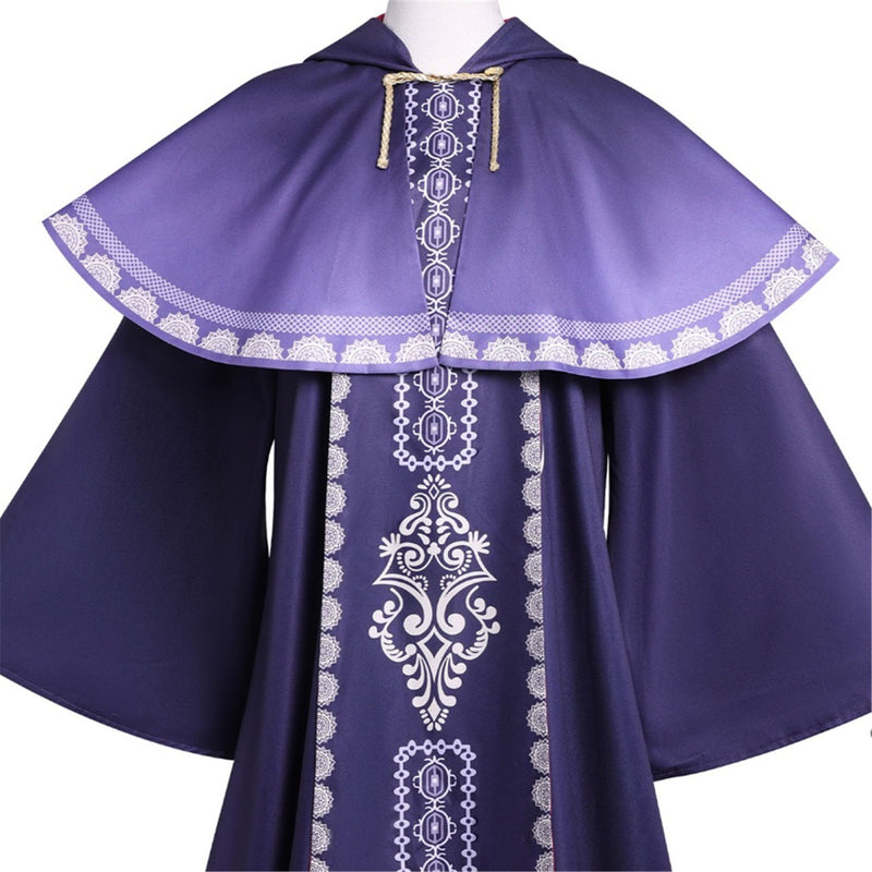 Silent Witch Chinmoku no Majo no Kakushigoto Monica Cosplay Costume Purple Dress - AwwwCos