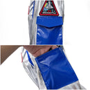 Silver Space Astronaut Cosplay Costume Embroidered Patch Pockets Jumpsuit - AwwwCos