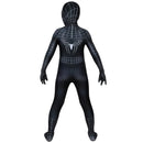 Spider-Man 3 Eddie Brock Venom Cosplay Costume Kid Black Jumpsuit - AwwwCos