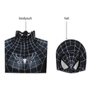 Spider-Man 3 Eddie Brock Venom Cosplay Costume Kid Black Jumpsuit - AwwwCos