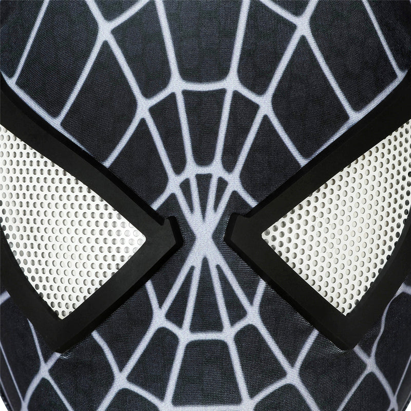Spider-Man 3 Eddie Brock Venom Cosplay Costume Kid Black Jumpsuit