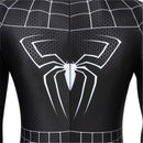 Spider-Man 3 Eddie Brock Venom Cosplay Costume Men Jumpsuit
