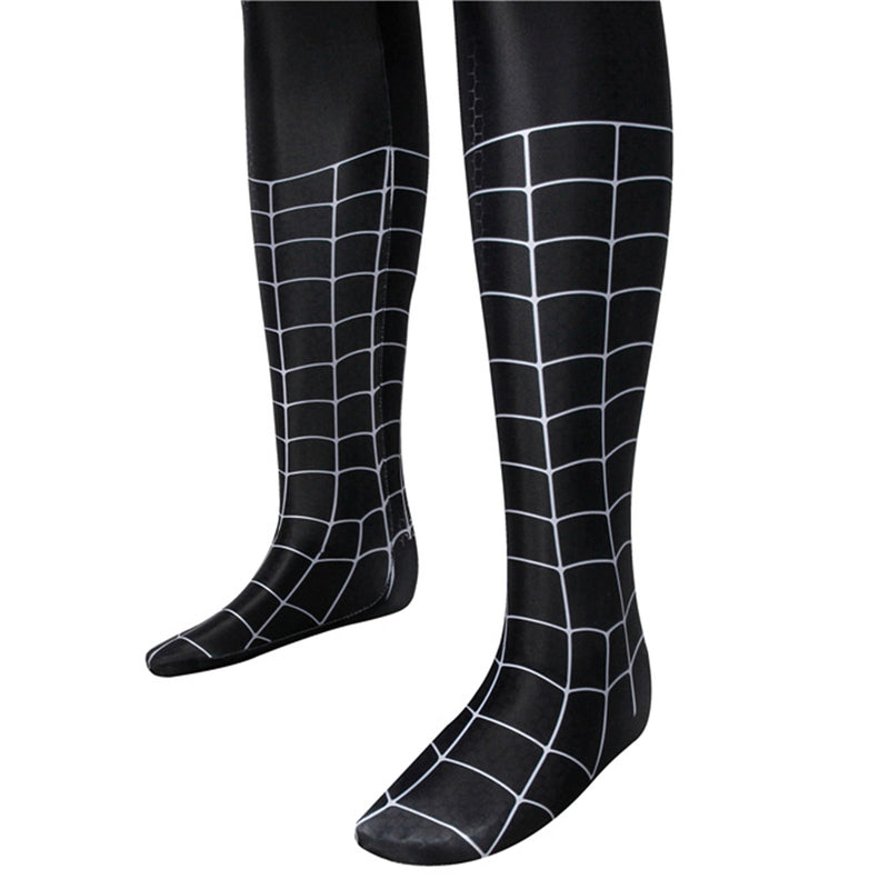 Spider-Man 3 Eddie Brock Venom Cosplay Costume Men Jumpsuit
