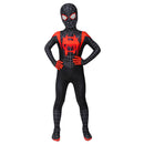 Spider Man: Into the Spider-Verse Miles Morales Kids Jumpsuit - AwwwCos