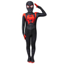 Spider Man: Into the Spider-Verse Miles Morales Kids Jumpsuit - AwwwCos