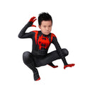 Spider Man: Into the Spider-Verse Miles Morales Kids Jumpsuit - AwwwCos