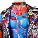 Spider Man Costume Hobart Hobie Brown Cosplay Costume Punk Jacket Set - AwwwCos