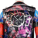 Spider Man Costume Hobart Hobie Brown Cosplay Costume Punk Jacket Set - AwwwCos
