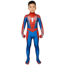 Spider Man PS4 Child Boy Cosplay Costume Kids Jumpsuit