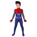 Spider Man PS4 Spider-Punk Suit Cosplay Child Boy Costume