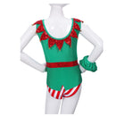 Spliced Sequin Collar Christmas Party Jumpsuit Performance Costume - AwwwCos
