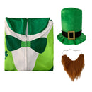St. Patrick's Day Four Leaf Clover Suit Kid Cosplay Costume - AwwwCos
