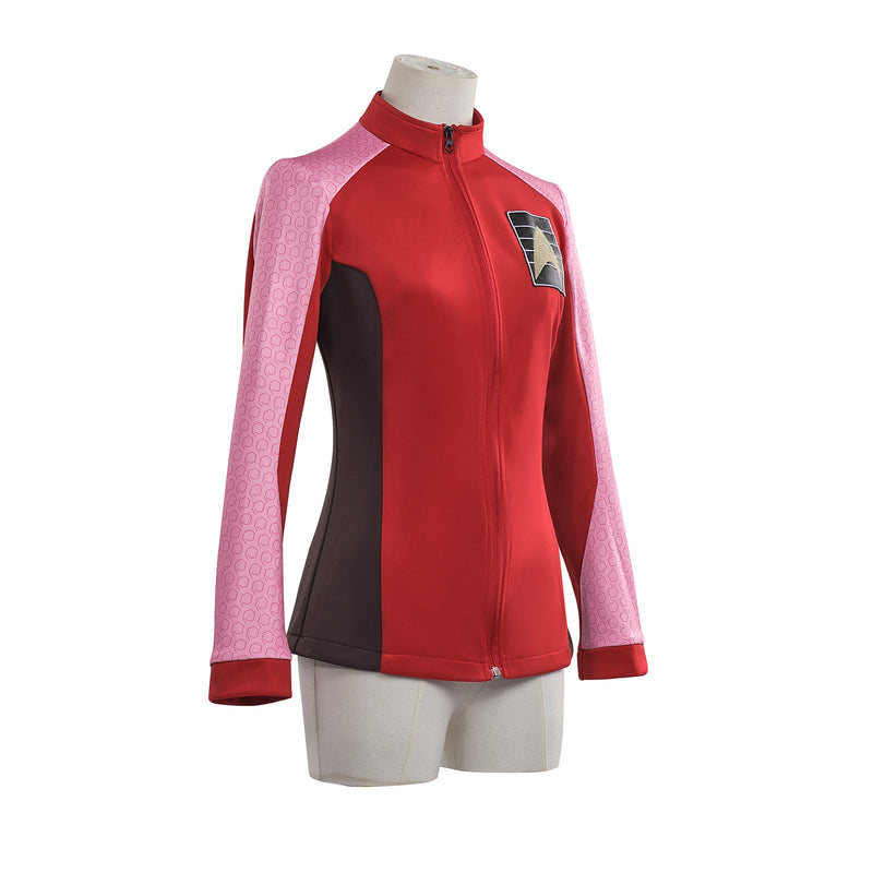 Star Trek Strange New Worlds Kristen Chapel Cosplay Costume Red Assault Suit Uniform Set