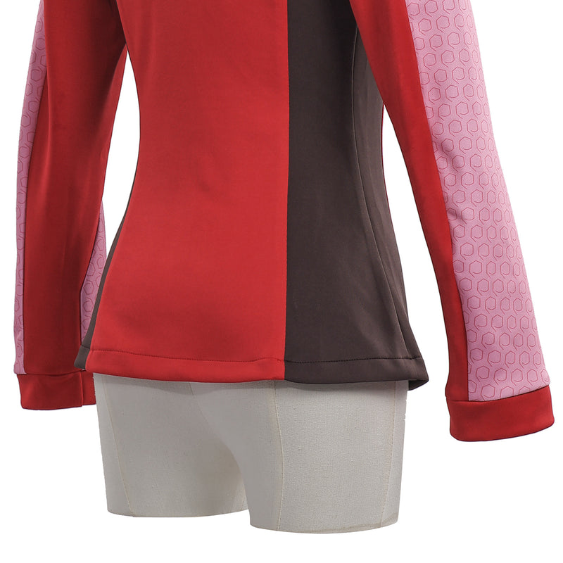 Star Trek Strange New Worlds Kristen Chapel Cosplay Costume Red Assault Suit Uniform Set