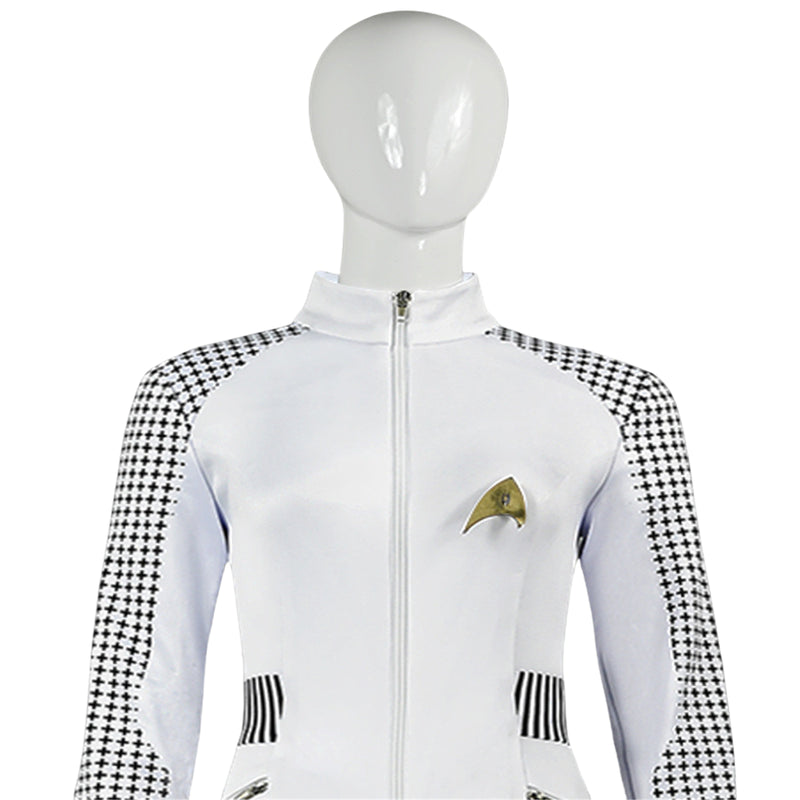 Star Trek Strange New Worlds Kristen Cosplay Costume Women white Jumpsuit Uniform