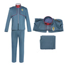 Star Trek Warship Captain Cosplay Costume Men Blue Military Uniform Jacket
