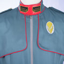 Star Trek Warship Captain Cosplay Costume Men Blue Military Uniform Jacket