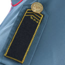 Star Trek Warship Captain Cosplay Costume Men Blue Military Uniform Jacket