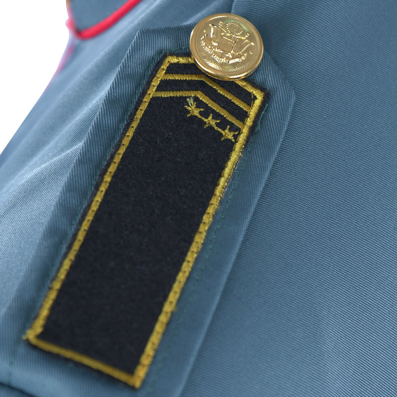 Star Trek Warship Captain Cosplay Costume Men Blue Military Uniform Jacket