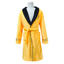 Star Trek Yellow Bathrobe Cosplay Costume Warm Long Sleeve Robe - AwwwCos