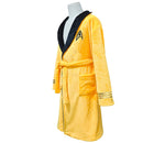 Star Trek Yellow Bathrobe Cosplay Costume Warm Long Sleeve Robe - AwwwCos