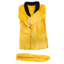 Star Trek Yellow Bathrobe Cosplay Costume Warm Long Sleeve Robe - AwwwCos