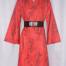 Star Wars Sheev Palpatine Cosplay Costume Pastor Black Robe Cloak Red Kimono