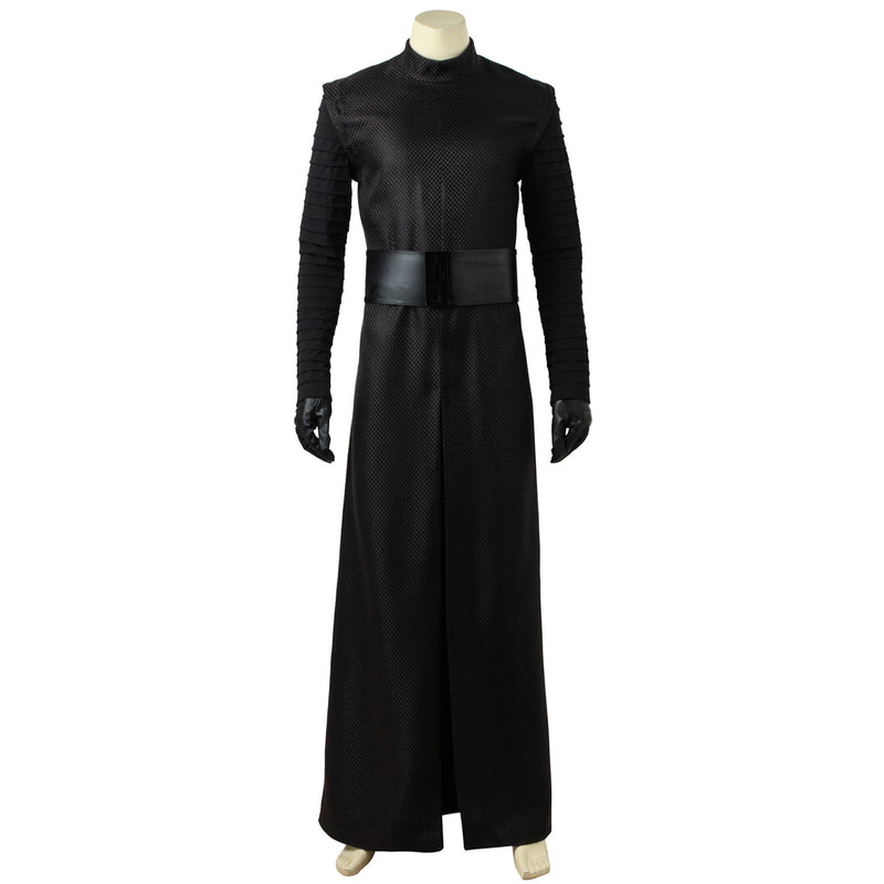 Star Wars The Force Awakens Cosplay Black Costume Headgear