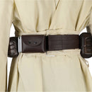 Star Wars：Episode I The Phantom Menace Qui Gon Jinn Cosplay Costume Black Robe