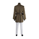 Star Wars：Episode II Attack of the Clones Mace Windu Men Retro Robe Cloak Uniform Set