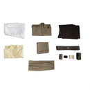 Star Wars：Episode II Attack of the Clones Mace Windu Men Retro Robe Cloak Uniform Set