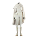 Star Wars：Episode II Padme Amidala Cosplay Costume Women White Uniform Set