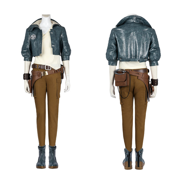 Star Wars:outlaws Kay Vess Cosplay Costume Female Punk Uniform Set