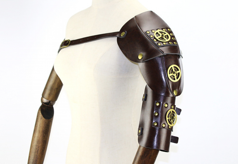 Steampunk Changeable Armband Halloween Party Cosplay Prop Wristband - AwwwCos