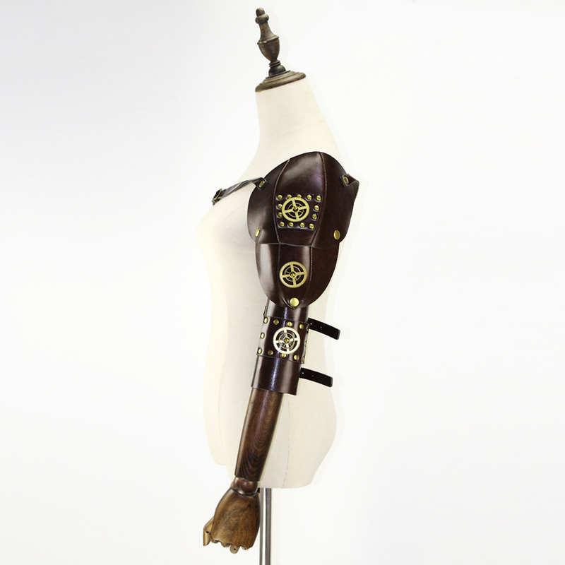 Steampunk Changeable Armband Halloween Party Cosplay Prop Wristband - AwwwCos