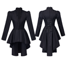 Steampunk Jackets For Women Victorian Tailcoat Coat Halloween Tops - AwwwCos