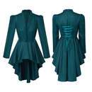 Steampunk Jackets For Women Victorian Tailcoat Coat Halloween Tops - AwwwCos