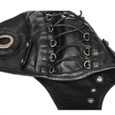 Steampunk Soft Leather Neutral Motorcycle Flight Hat Accessories - AwwwCos