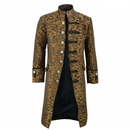 Steampunk Vintage Jacket Retro Gothic Victorian Frock Long Trench - AwwwCos