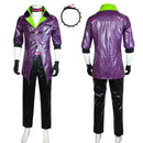 Suicide Squad ISEKAI Harley Quinn Cosplay Costume Purple Coat - AwwwCos