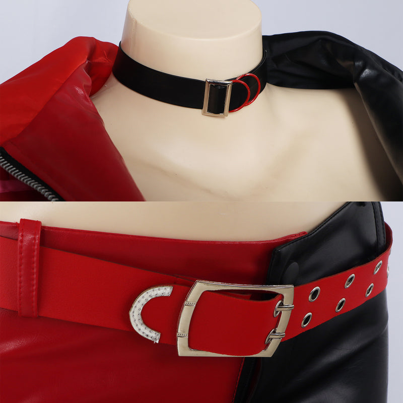 Suicide Squad ISEKAI Harley Quinn Cosplay Costumes Splice Outfit