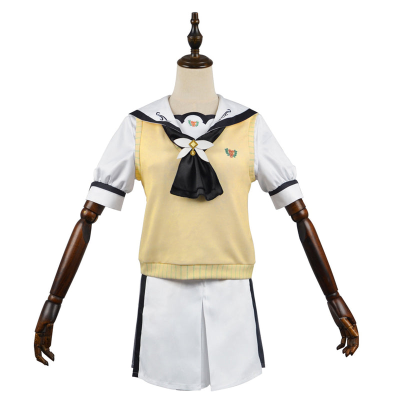 Summer Pockets Naruse Shiroha Sorakado Ao Kushima Kamome Tsumugi Wenders Kamiyama Shiki Cosplay Costume