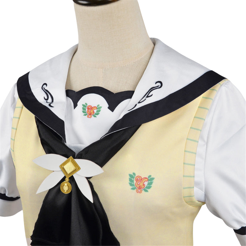 Summer Pockets Naruse Shiroha Sorakado Ao Kushima Kamome Tsumugi Wenders Kamiyama Shiki Cosplay Costume