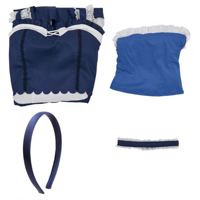 Summer Pockets Naruse Shiroha Sorakado Ao Kushima Kamome Tsumugi Wenders Kamiyama Shiki Cosplay Costume